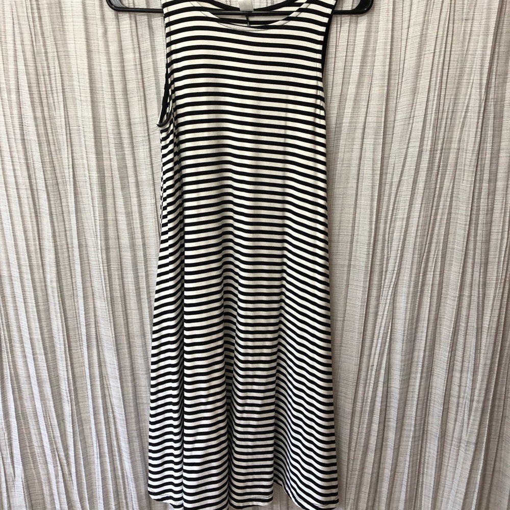 Striped Swing Dress